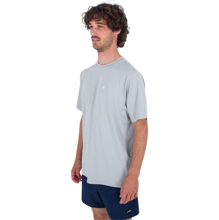 2024 Hurley Hybrid UPF Short Sleeve Tee MAT0000990 - Light Stone Grey